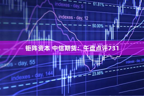 钜阵资本 中信期货：午盘点评731